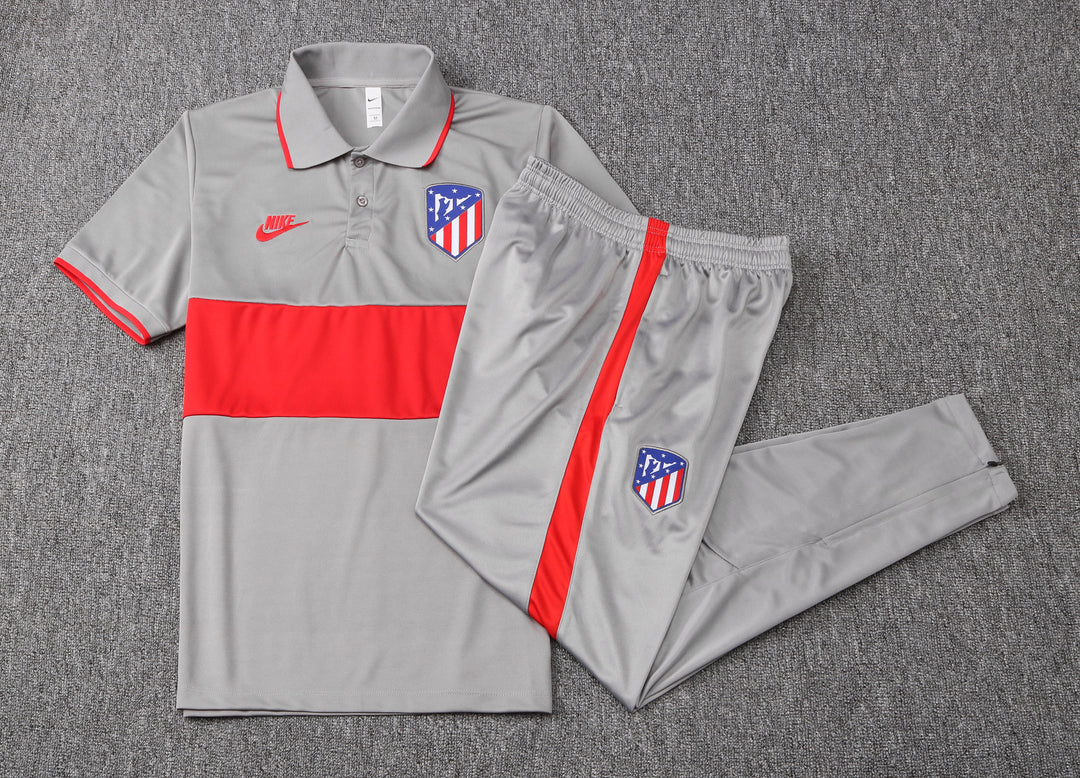 NEW ATLETICO DE MADRID TRACKSUIT POLO 4º