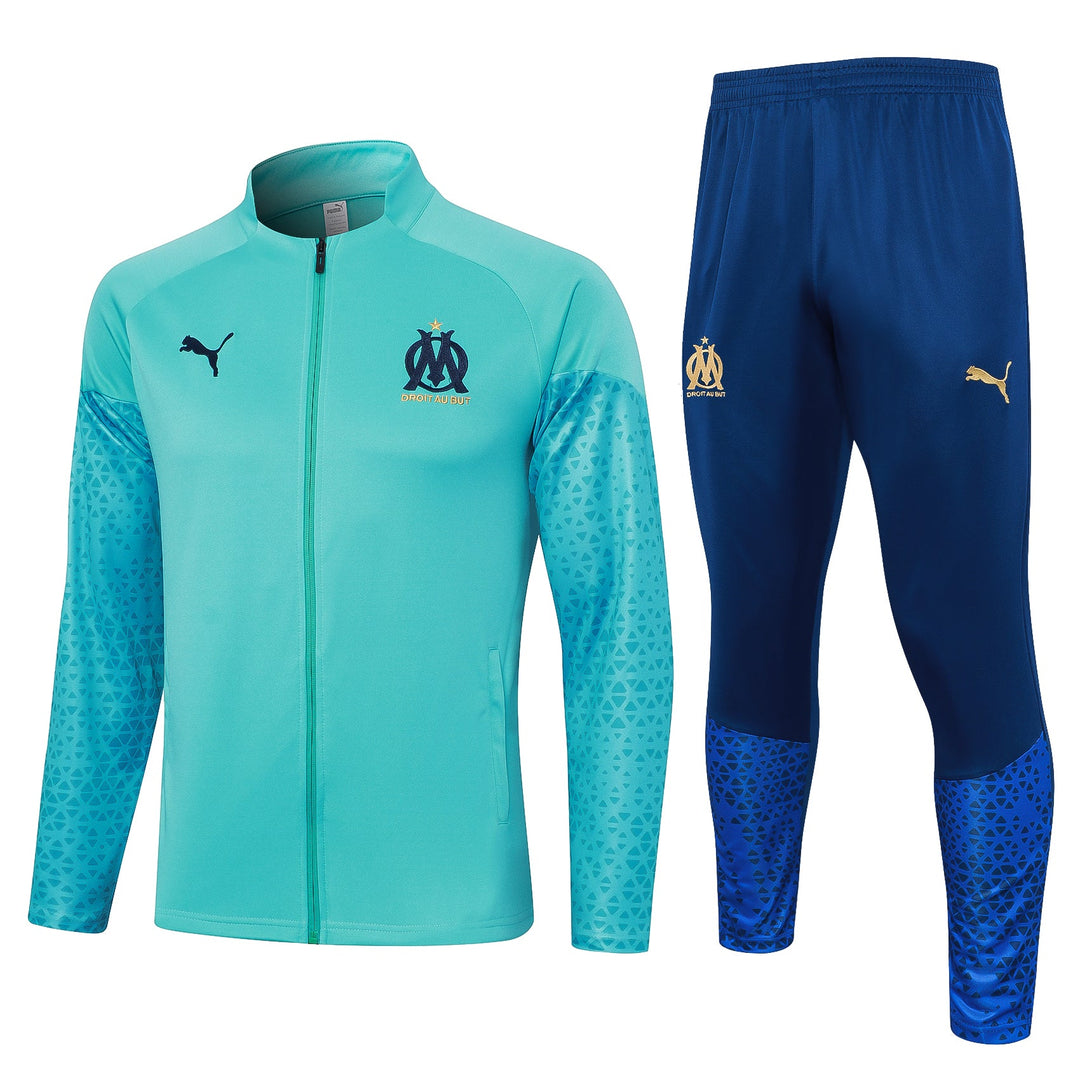 NEW OLYMPIQUE DE MARSELLA 1º TRACKSUIT COMPLETE 23/24