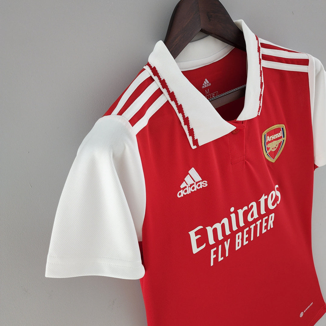 (MUJER) CAMISETA PERSONALIZADA ARSENAL FC 2022/23