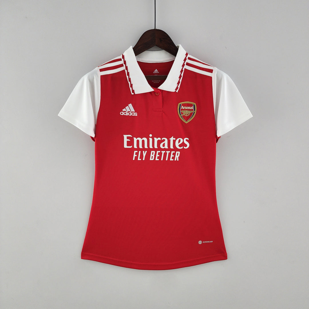 (MUJER) CAMISETA PERSONALIZADA ARSENAL FC 2022/23