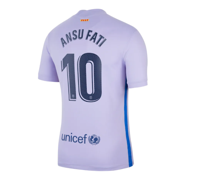 CAMISETA ANSU FATI FC BARCELONA 2021/2022