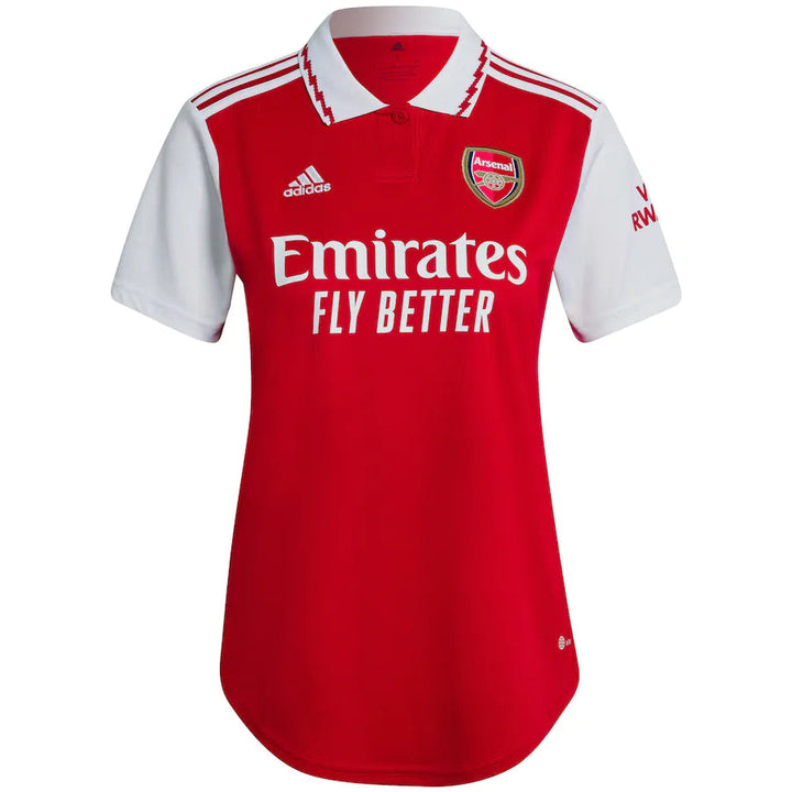 (MUJER) CAMISETA PERSONALIZADA ARSENAL FC 2022/23