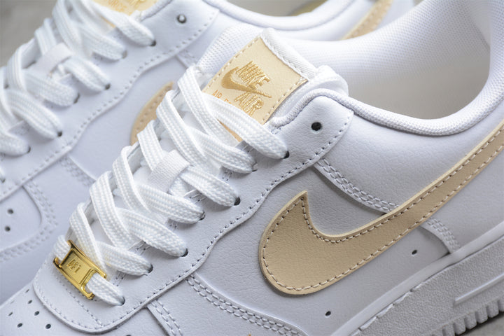 NEW AIR FORCE 1 WHITE AND GOLD