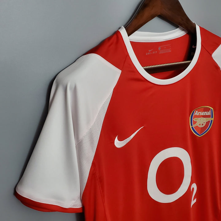 CAMISETA RETRO ARSENAL 02/04