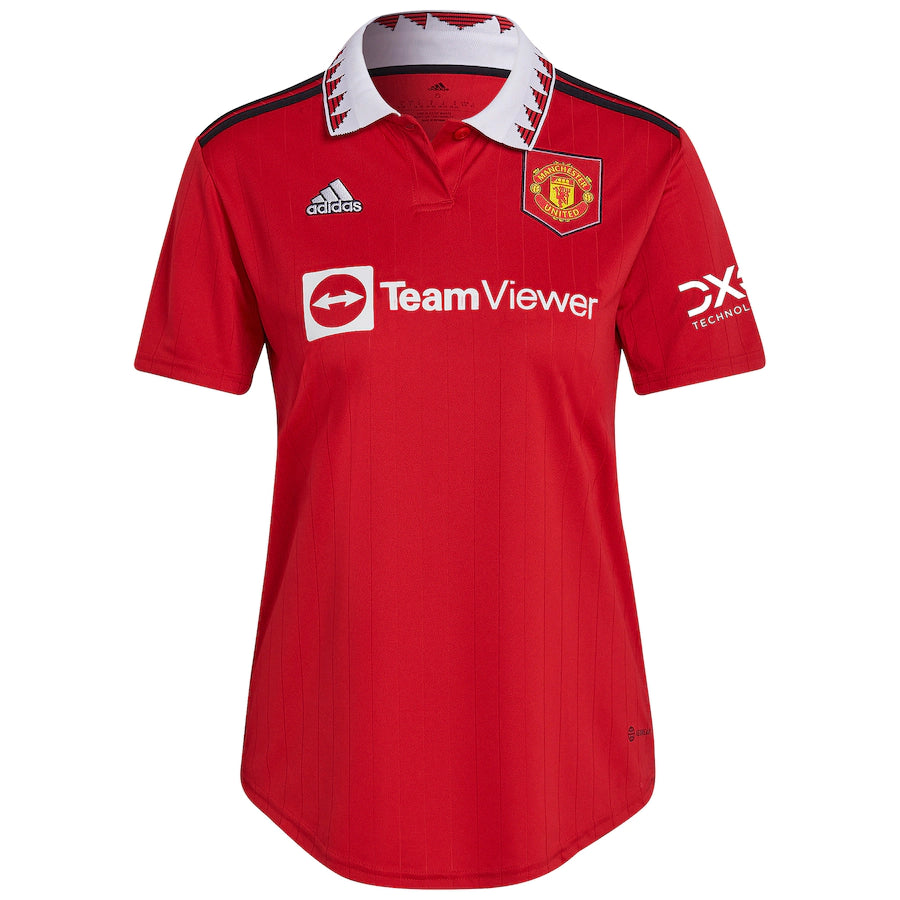 (MUJER) CAMISETA PERSONALIZADA MANCHESTER UNITED 2022/23